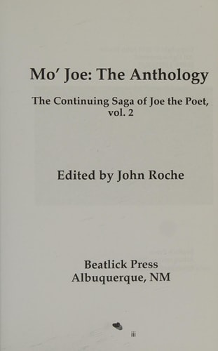 Mo' Joe The Joe the Poet Anthology