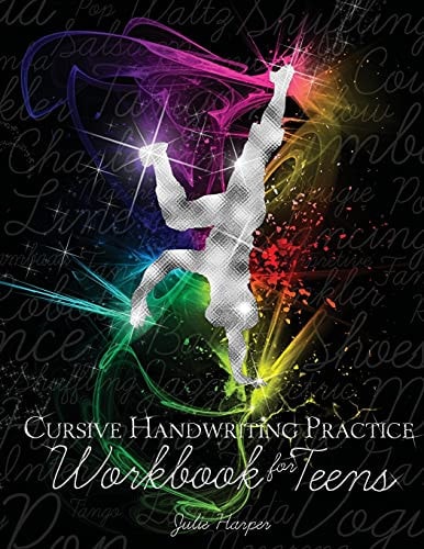 Cursive Handwriting Practice Workbook for Teens
