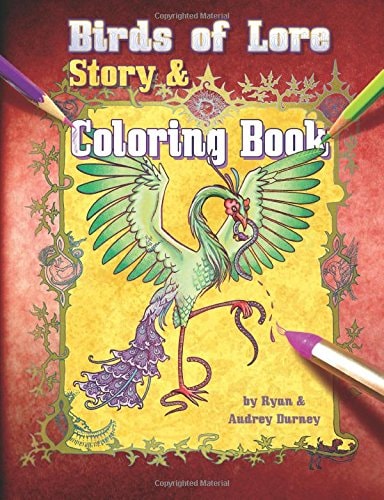 Birds of Lore Story and Coloring Book