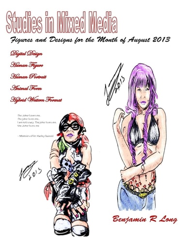 Figures and Designs for the Month of August 2013 Studies in Mixed Media