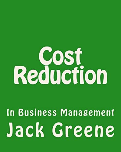 Cost Reduction In Business Management