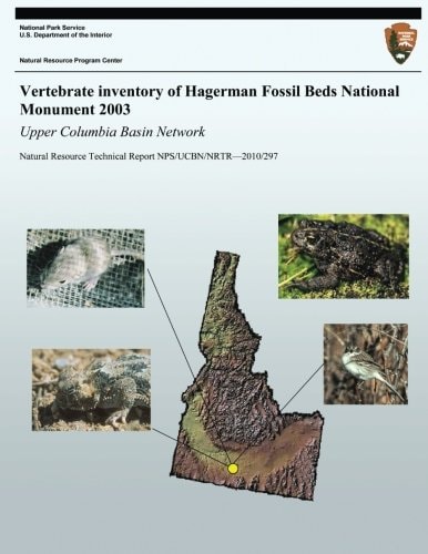 Vertebrate Inventory of Hagerman Fossil Beds National Monument 2003: Upper Columbia Basin Network Natural Resource Technical Report NPS/UCBN/NRTR?2010/297