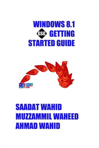 Windows 8. 1 Getting Started Guide Black and White Edition