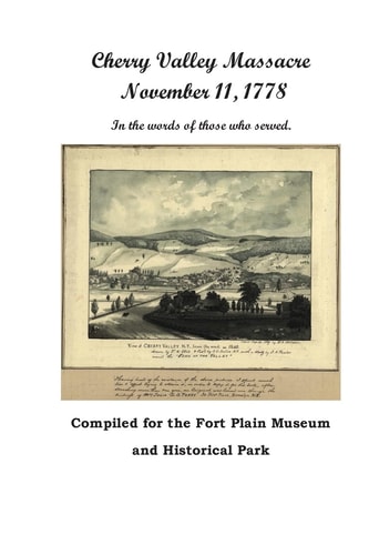 Cherry Valley Massacre November 11, 1778