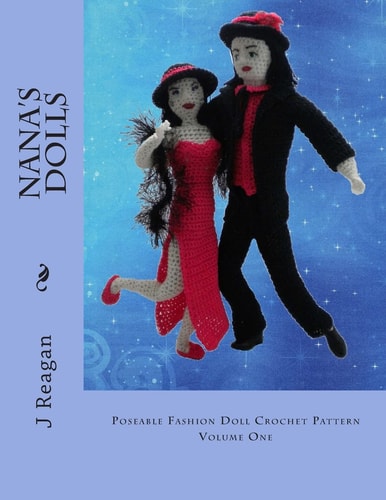 NANA's Dolls Poseable Fashion Doll Crochet Pattern
