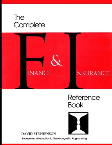 The Complete Finance and Insurance Reference Book ... Includes an Introduction to Neuro-Linguistic Programming