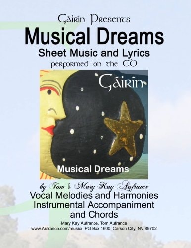 Musical Dreams Sheet Music and Lyrics: From the Audio CD of the Same Name