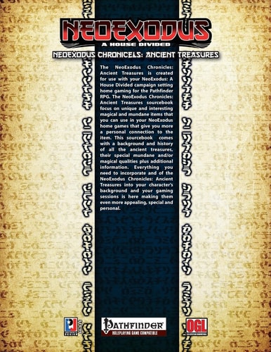 NeoExodus Chronicles Ancient Treasures