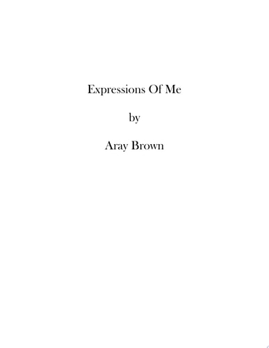 Expressions Of Me
