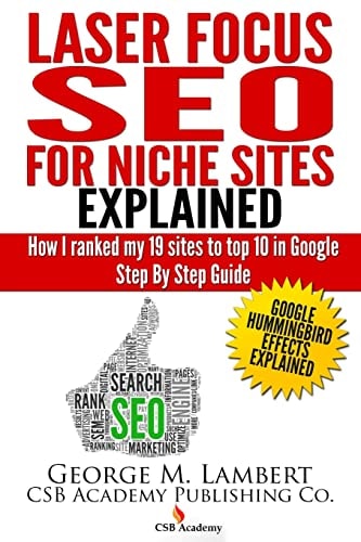 Laser Focus SEO for Niche Sites Explained How I Ranked My 19 Sites to Top 10 in Google - Step By Step Guide