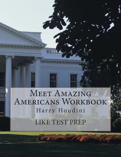 Meet Amazing Americans Workbook Harry Houdini