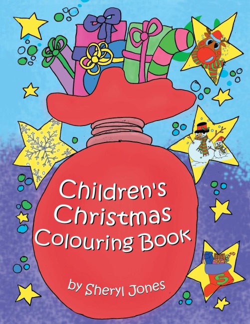 Childrens Christmas Colouring Book