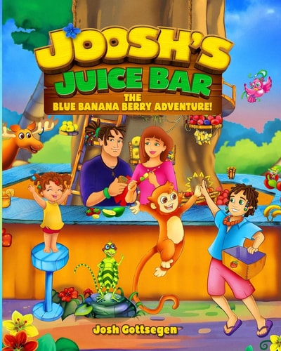 Joosh's Juice Bar The Blue Banana Berry Adventure