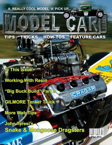 Model Car Builder No. 13 Tips, Tricks, How-Tos, and Feature Cars!