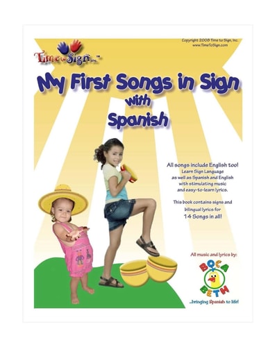 My First Songs in Sign with Spanish With Boca Beth My First Songs in Sign CD