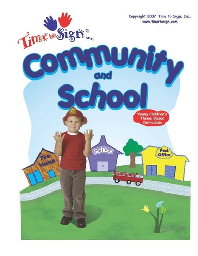 Young Children's Theme Based Curriculum Community and School
