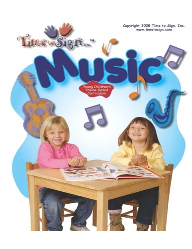 Young Children's Theme Based Curriculum Music Songbook Curriculum