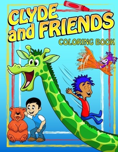 Clyde and Friends Coloring Book