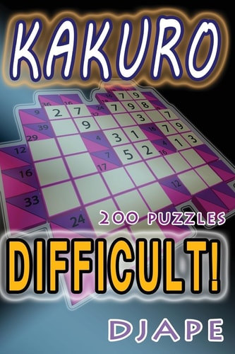 Difficult Kakuro 200 Puzzles