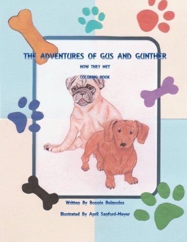 The Adventures of Gus and Gunther How They Met Coloring Book