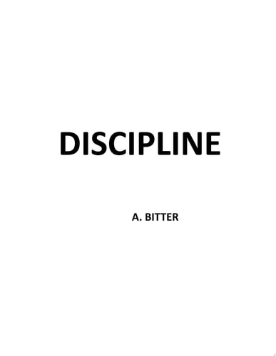 Discipline