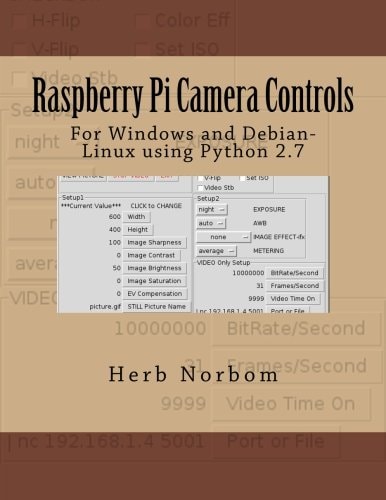 Raspberry Pi Camera Controls For Windows and Debian-Linux Using Python 2.7