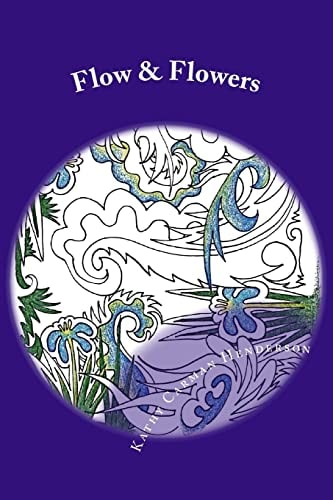 Flow and Flowers Art Coloring Pages