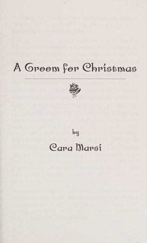 A Groom for Christmas