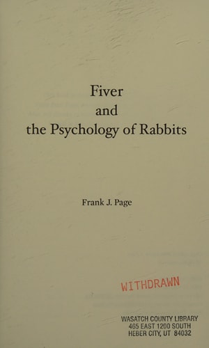 Fiver and the Psychology of Rabbits