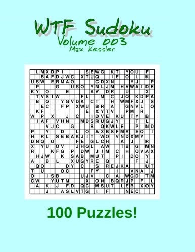 WTF Sudoku Vol 003