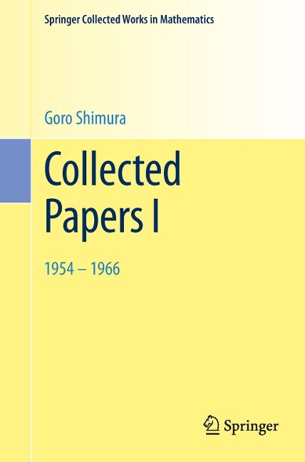 Collected Papers I: 1954 - 1966
