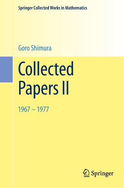 Collected Papers II: 1967-1977
