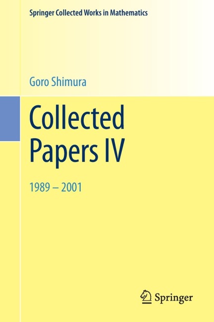 Collected Papers IV: 1989-2001