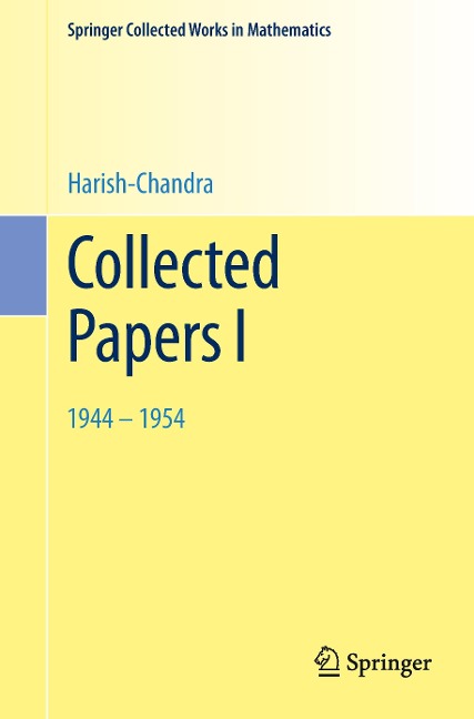 Collected Papers I: 1944 - 1954