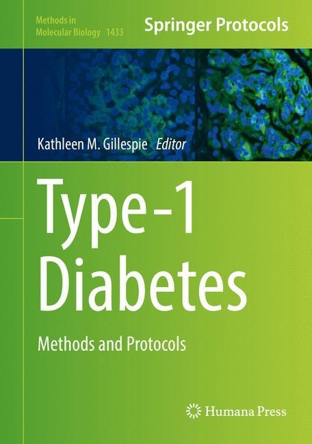 Type-1 Diabetes: Methods and Protocols