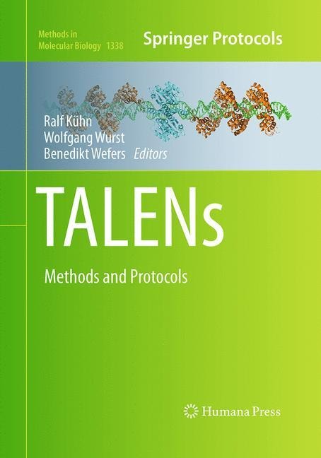 TALENs: Methods and Protocols