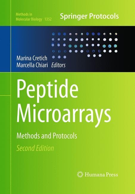 Peptide Microarrays: Methods and Protocols