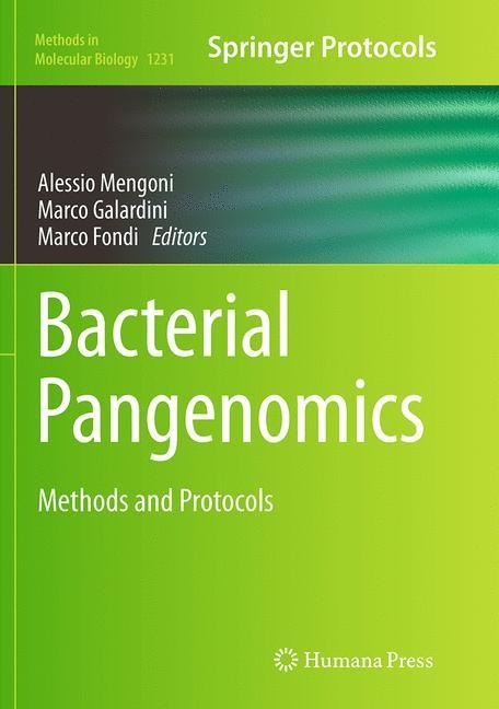 Bacterial Pangenomics: Methods and Protocols