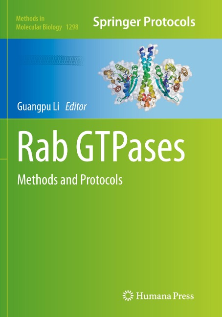 Rab GTPases: Methods and Protocols