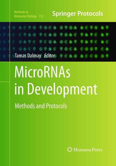 MicroRNAs in Development: Methods and Protocols