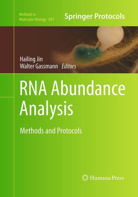 RNA Abundance Analysis: Methods and Protocols