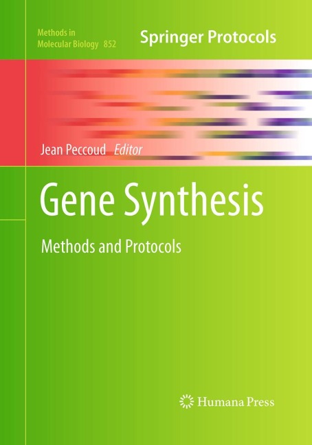 Gene Synthesis: Methods and Protocols