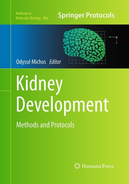 Kidney Development: Methods and Protocols