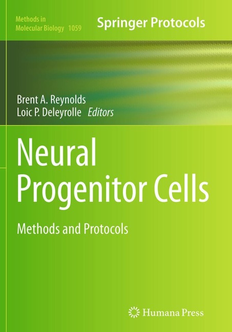 Neural Progenitor Cells: Methods and Protocols