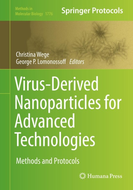 Virus-Derived Nanoparticles for Advanced Technologies: Methods and Protocols