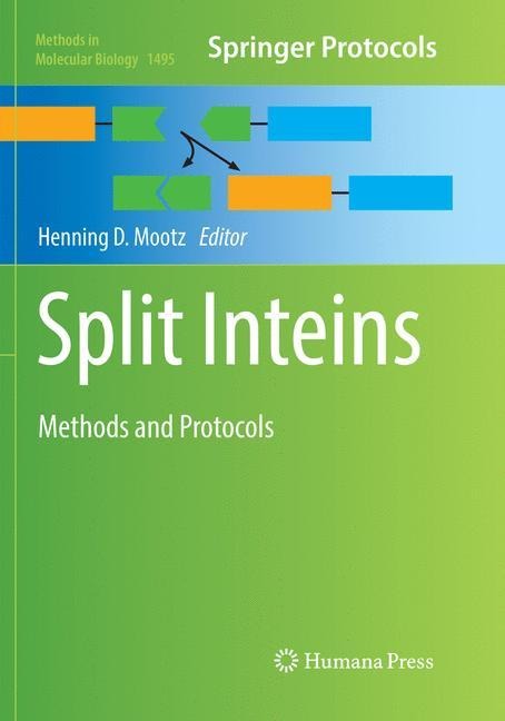 Split Inteins: Methods and Protocols