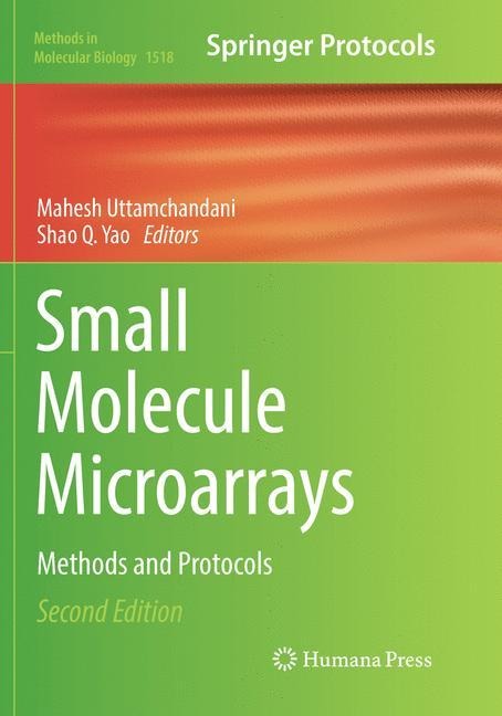 Small Molecule Microarrays: Methods and Protocols