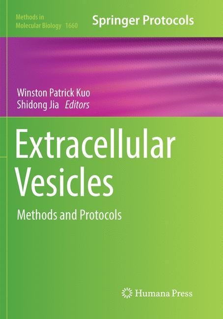 Extracellular Vesicles: Methods and Protocols