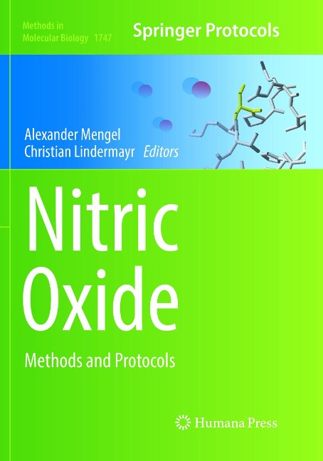 Nitric Oxide: Methods and Protocols