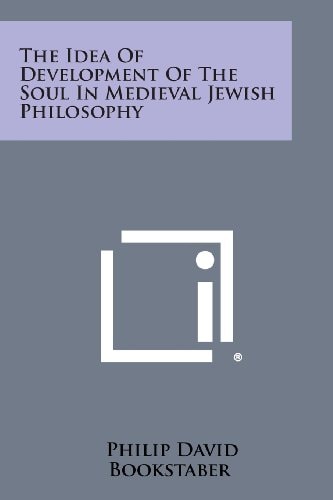 The Idea of Development of the Soul in Medieval Jewish Philosophy